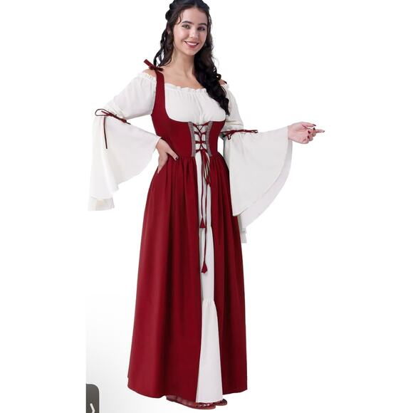 Spooktacular Creations Renaissance Dress Costume S - Picture 2 of 5